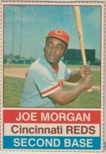 JOE MORGAN; 1976 HOSTESS BASEBALL CARD # 2