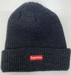 Supreme Heather Loose Guage Beanie Navy NEW 100% Authentic πβ
- Picture 1 of 3