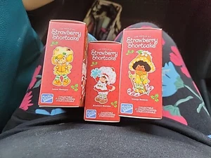 HOLIDAY NAVIDAD Fresa Shortcake TLS Toys Cheebee Invierno Estatuilla Set - Imagen 1 de 4