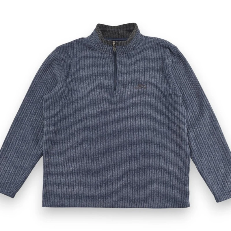 Weird Fish Herren Warmer Strickpullover Jacke Half-Zip in Gr. XL - Bild 1 von 4