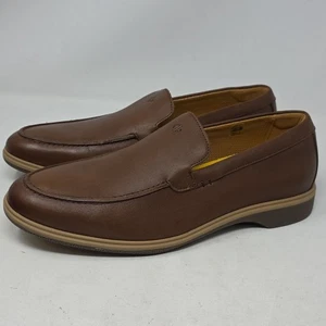 Mocasines sin cordones Amberjack elegantes marrones para hombre talla 11,5 - Imagen 1 de 7