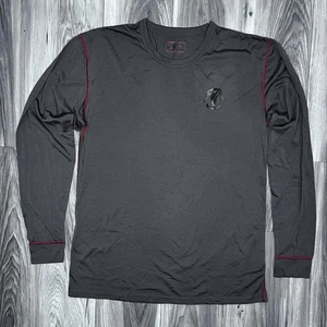 KUIU Shirt Mens XL Gray Nuyarn Merino Wool Polyester Blend Long Sleeve Baselayer - Picture 1 of 8