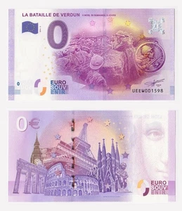 LA BATAILLE DE VERDUN - 2016 - Billet Touristique 0 euro -Neuf UNC - Imagen 1 de 1