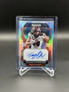 2023 Panini Prizm Draft Picks 2022 Update Hyper Teagan Quitoriano #RA-TQU Auto - Picture 1 of 2