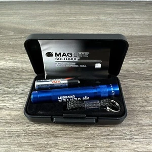Maglite Solitaire Flashlight Led 1 Cell Aaa Blue - Picture 1 of 3