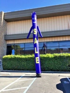 WIND PUPPET 20 FT BLUE "SALE" (NO BLOWER) - Picture 1 of 1
