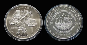 5 Dollars 2000 J O Sydney XXVIII. Olympic Games, Republic of Liberia - Picture 1 of 1