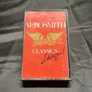Aerosmith Classics Live II Cassette Tape/ Rock Music - Picture 1 of 2