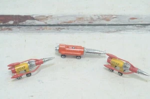 3 Vintage Yot Toys Thunder Bird 3 Rare USAF Taiwan 1970s Vintage Die-Cast Space - Picture 1 of 13
