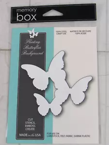 Memory Box Stahl Bastelstanze, Schwebende Schmetterlinge Hintergrund, 98991 - Bild 1 von 2