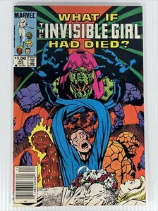 What If? #42 Vol. 1 The Invisible Girl Had Died? Marvel Comics 1983 Ron Frenz VF - Picture 1 of 11