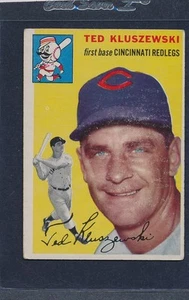 1954 Topps #007 Ted Kluszewski Reds en muy buen estado 54T7-100715-4 - Imagen 1 de 1