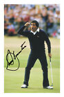 Seve Ballesteros Signed A4 Photo Autograph Print Golf