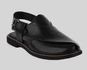 Maßgeschneidert Herren Handgefertigt Premium Qualität Peshawari Chappal Pure Sandalen 14 - Bild 1 von 5