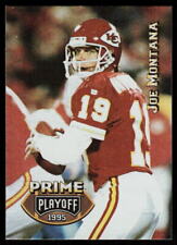 1995 Playoff Prime Joe Montana #153 FOOTBALL Kansas City Chiefs