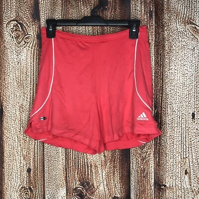 Pantalones Cortos Deportivos para Correr Adidas Para Mujer Clima365 Climalite Rojo Talla X Bolsillos Laterales Foto 1 de 4