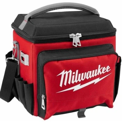 Milwaukee Jobsite Cooler Bag Insulated Work Site Lunch Ice Food Drinks Storage - image 1 of 4