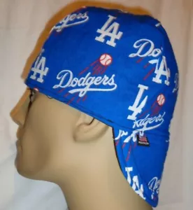 MLB Los Angeles Dodgers construcción hecha a medida, soldador, instalador de tuberías, sombrero de motociclista - Imagen 1 de 2