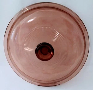 Pyrex Visions V1.5C Cranberry Replacement Lid Good Condition Pre-owned - Picture 1 of 1