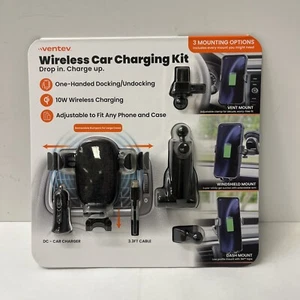 Ventev Kit di Ricarica Wireless per Auto con 3 Opzioni di Montaggio - Foto 1 di 1