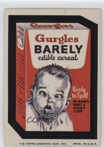 1974 Topps Wacky Packages Series 7 Gurgles 0i6