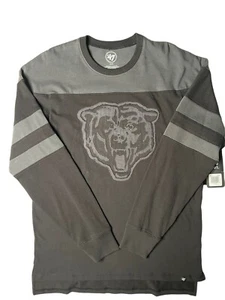 Chicago Bears '47 Brand Long Sleeve *RARE* Rugby Style Sweatshirt/Jersey NOS M - Picture 1 of 6