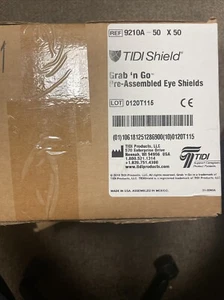 TIDI GRAB'N GO EYE SHIELDS 9210A - 50 x 10 (5 Packungen à 10 Stück) 50 Stück. - Bild 1 von 6