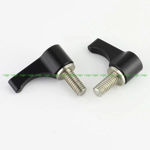 Perno giratorio negro M5 10 mm palanca de pulgar tornillo para cardán cámara máquina - Imagen 1 de 5