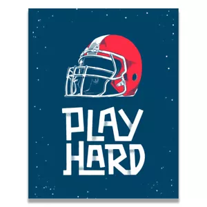 Fußball Sport Kinder Trainer amerikanische motivierende Zitate Poster 11X14 Zoll - Bild 1 von 7