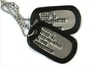 Real Debossed Military Dog Tags Dogtags Custom Personalized Made In USA - Foto 5