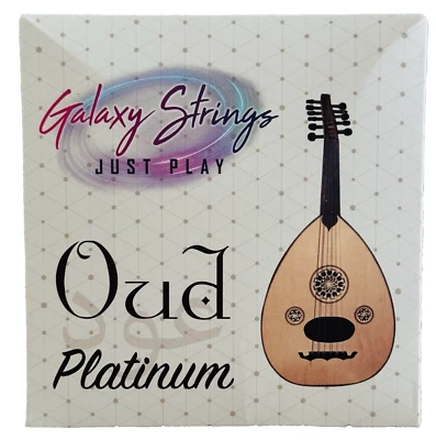 Galaxy Strings Oud Strings, ff Tuning,12 strings,clear Carbon &Silver plated - Image 1 of 2