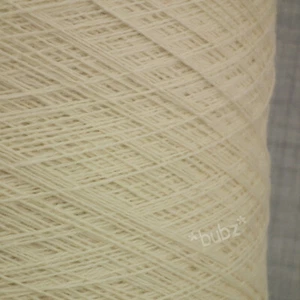 TODD & DUNCAN PURE CASHMERE YARN CONE WHITE 2/30s MACHINE KNITTING LACE 1 2 PLY - Picture 1 of 2