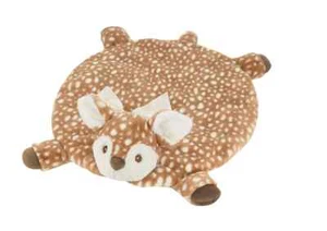 Bearington Baby Lil' Willow Fawn Belly Blanket 30"x30" NEW - Picture 1 of 4
