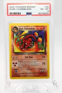 Pokémon Rocket 32/82 Dark Charmeleon PSA 6 - Picture 1 of 2