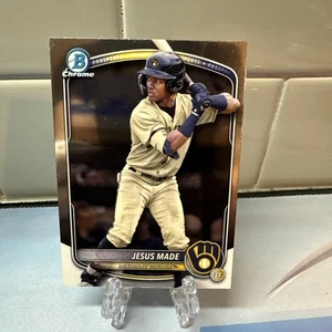 Jesus Made 2025 Bowman Chrome Baseball Prospect Brewers #BCP-245 - Imagen 1 de 2