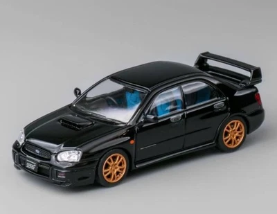 SUBARU Impreza WRX Sti - 8th Gen  - black - Furuya 1:64 - Immagine 1 di 4