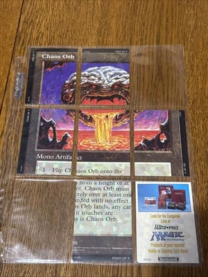 LOTE DE 6 PIEZAS PUZZLE MTG CHAOS ORB - Concurso Ultra Pro.  (1,2,4,5,6,8) Foto 1 de 4