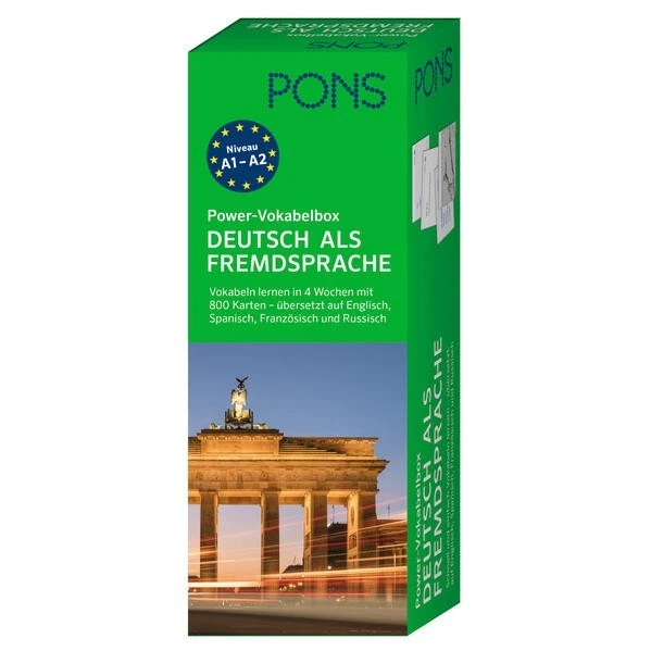 Deutsch für Anfänger schnell und einfach Vokabeln lernen mit 800 Lernkarten - Bild 1 von 1