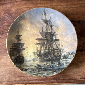 GRAN BATALLAS NAVALES BRITÁNICAS 'El Fin de L'Orient.' Batalla del Nilo, 1798 - Imagen 1 de 2