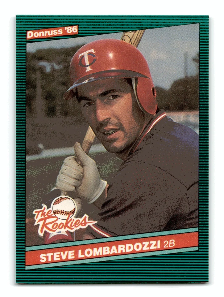 Steve Lombardozzi 1986 Donruss The Rookies #18 Minnesota Twins Mint - Image 1 of 2