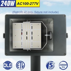 240W Led Retrofit Kit Light For Parking Lot lights Shoebox High Mast Lighting - Picture 1 of 12