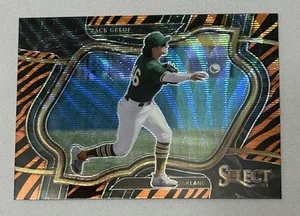 2023 Panini Select Diamond Level Tiger Stripe SSP Case-Hit Zack Gelof Athletics - Picture 1 of 2