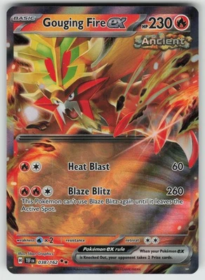 Gouging Fire ex - Double Rare SV05: Temporal Forces 038/162 NM - Image 1 of 2