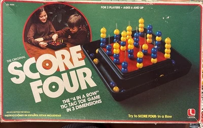 Vintage-Score Four-1982-Faltan 2 clavijas transparentes Foto 1 de 2