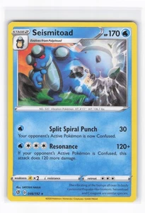 Seismitoad Rare SWSH02: Rebel Clash 046/192 NM - Picture 1 of 2
