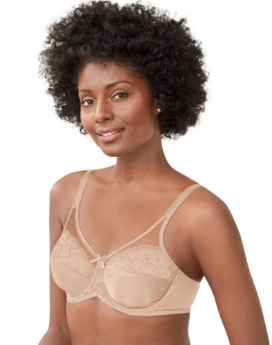 Sujetador con aros Lilyette Nude Ultimate suavizante minimizador LY0444 $42 NUEVO CON ETIQUETAS 34c Foto 1 de 1