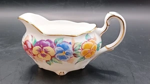 Vintage Royal Staffordshire English Bone China Creamer Viola Floal. D2211 - Picture 1 of 10