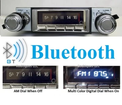 1980-1984 Cadillac Bluetooth Stereo Radio AM/FM Muli Color Display USA 740 - Image 1 of 3