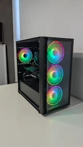 PowerFull Gaming PC AMD Ryzen 5 5600G, 32GB DDR4 RAM, RTX 5060 TI 8GB, 2TB SSD - Picture 1 of 9