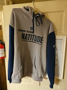  Men’s Washington Nationals Hoodie Sweatshirt  Show Some Natitude 2 Color XL&S - Picture 1 of 3